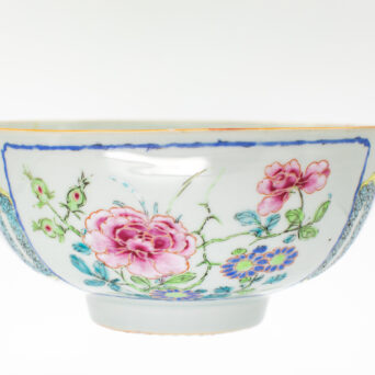 Antique Chinese Export Famille Rose Bowl