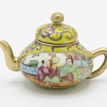 Antique Miniature Chinese Teapot