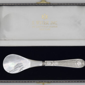 English Sterling Silver Caviar Spoon