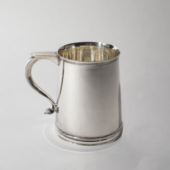 English Silver Plate Mug