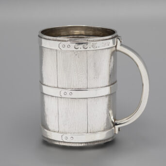 Antique American Silver Christening Mug