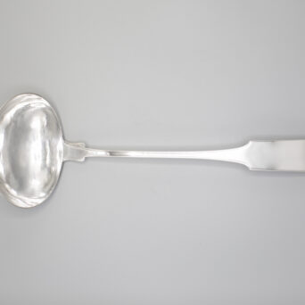 Antique American Silver Punch Ladle