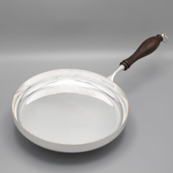 Italian Silver Plate Frying Pan