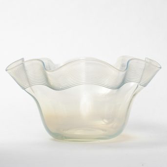 Antique 20th Century Clear Glass Finger Bowl
