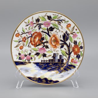 Antique English Porcelain Dessert Plate