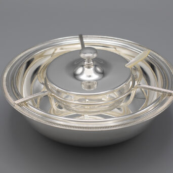 Italian Silver Plate Caviar Dish