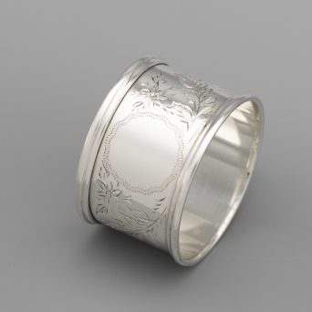 English Sterling Silver Napkin Ring