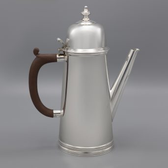 English Silver Plate Coffee Pot