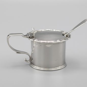 Antique William IV Sterling Silver Mustard Pot