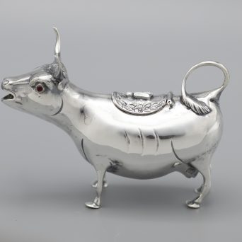 Sterling Silver Cow Creamer