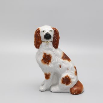 Antique English Staffordshire Dog