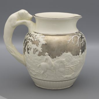 Antique English Lusterware Wedgwood Pitcher