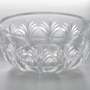 20th Century Clear Glass Tiffany Finger Bowl