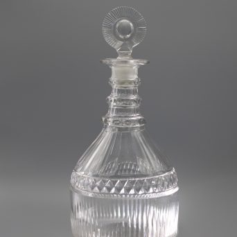 Antique English Regency Glass Decanter